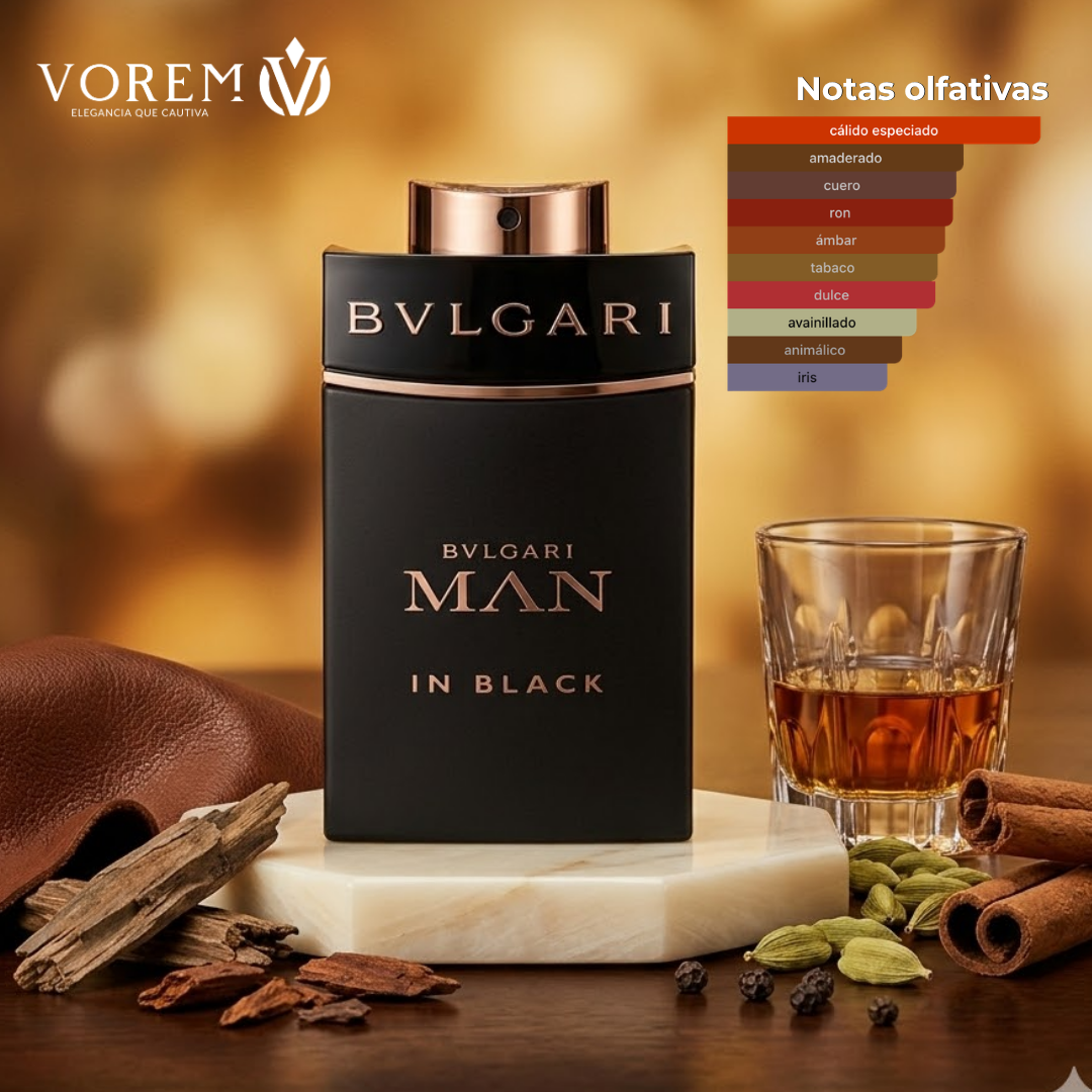 BVLGARI MAN In Black