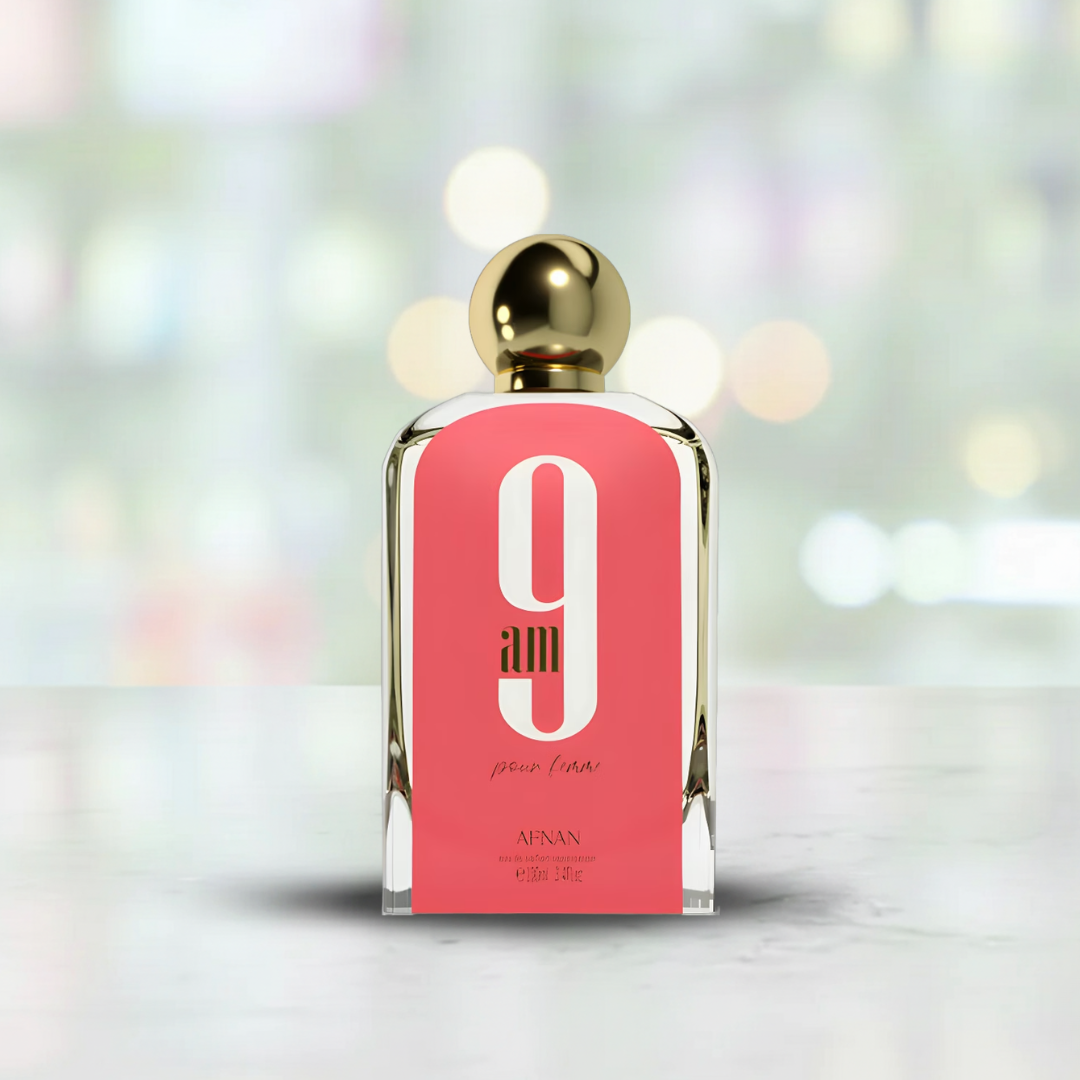Perfume 9am pour Femme de Afnan botella fragancia oriental para mujeres