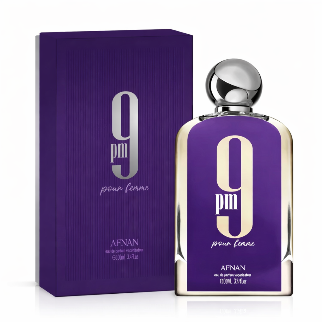 Perfume 9pm pour Femme de Afnan botella con caja original