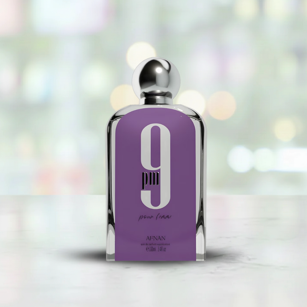 Perfume 9pm pour Femme de Afnan botella fragancia oriental floral para mujeres