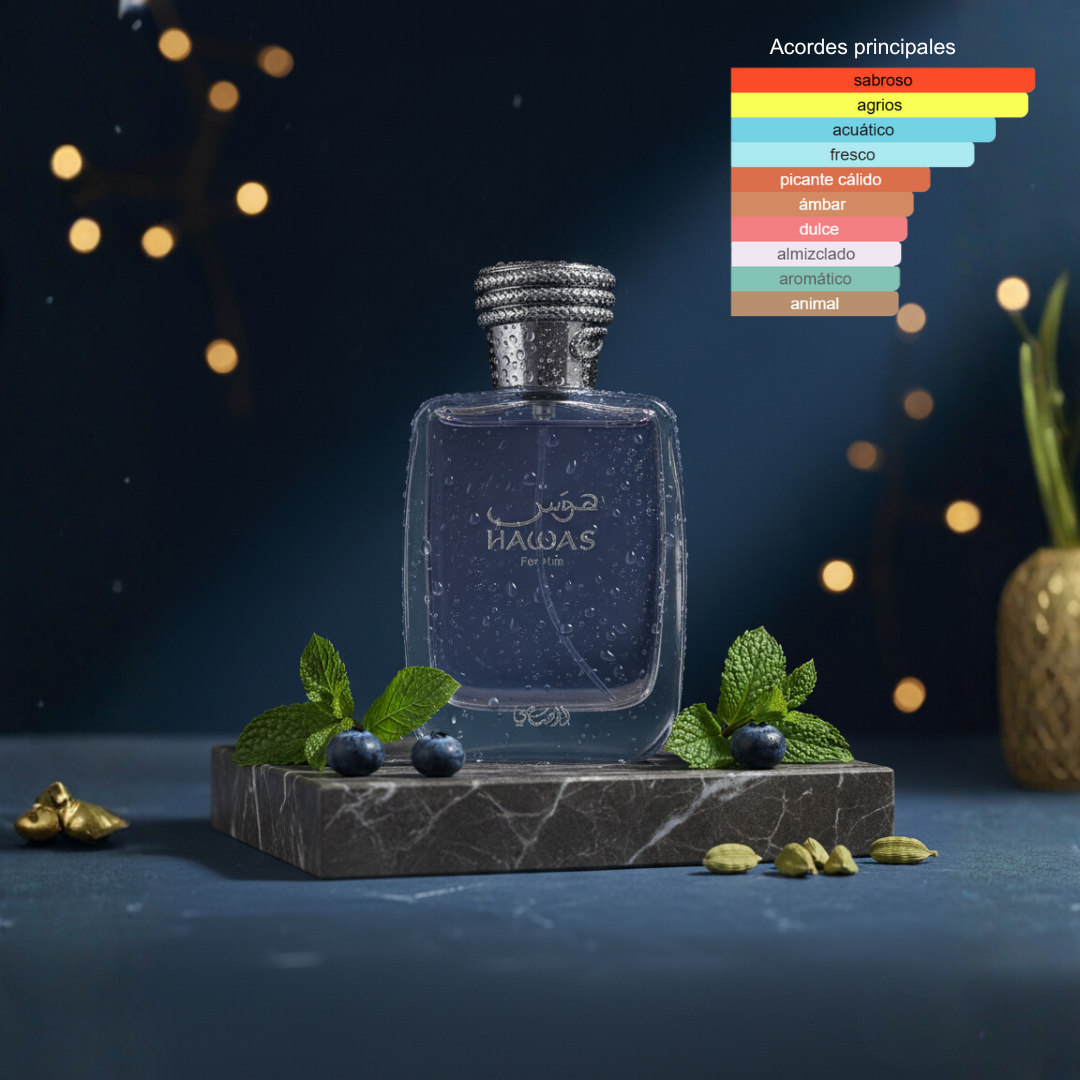 Rasasi Hawas for Him Eau de Parfum