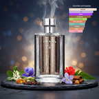 Fragancia amaderada chipre masculina con iris neroli y maderas