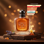 Fragancia oriental fougere masculina con tofe canela vainilla y haba tonka