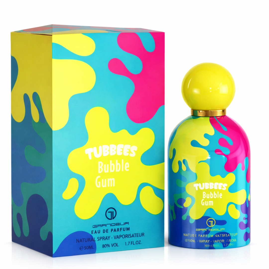 Perfume Bubble Gum de Tubbees botella con caja original