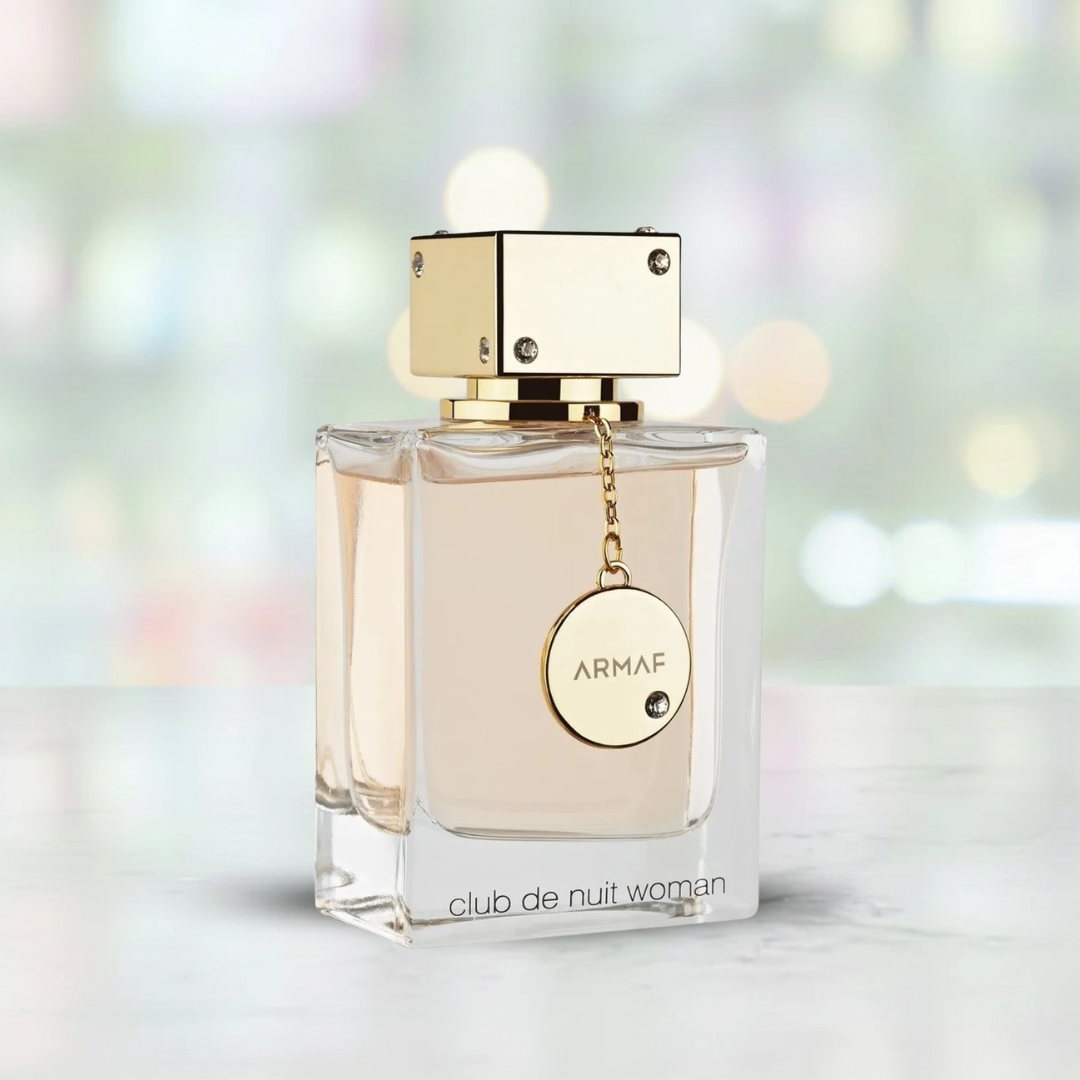 Perfume Club de Nuit Woman de Armaf botella fragancia floral frutal para mujeres