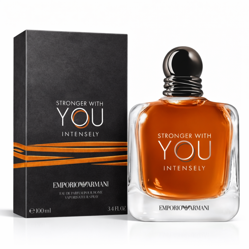 Perfume Emporio Armani Stronger With You Intensely de Giorgio Armani botella con caja original