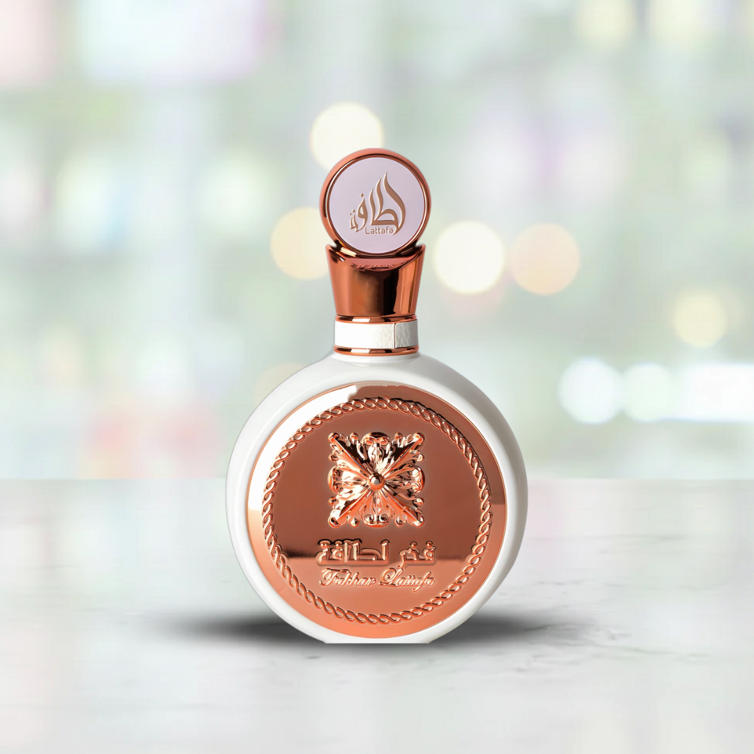 Perfume Fakhar Rose de Lattafa Perfumes botella fragancia floral para mujeres