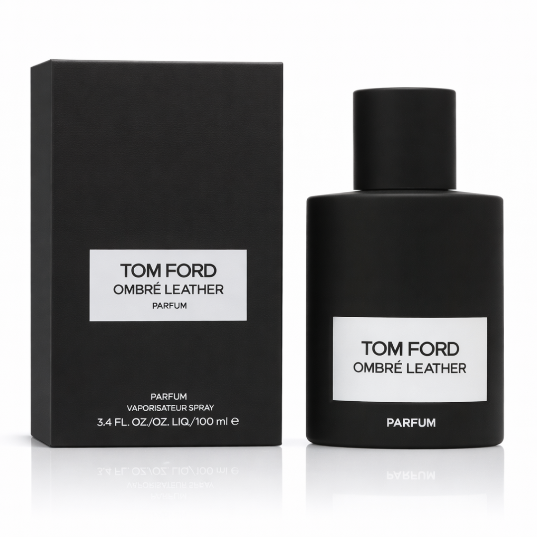 Perfume Ombré Leather Parfum de Tom Ford botella con caja original