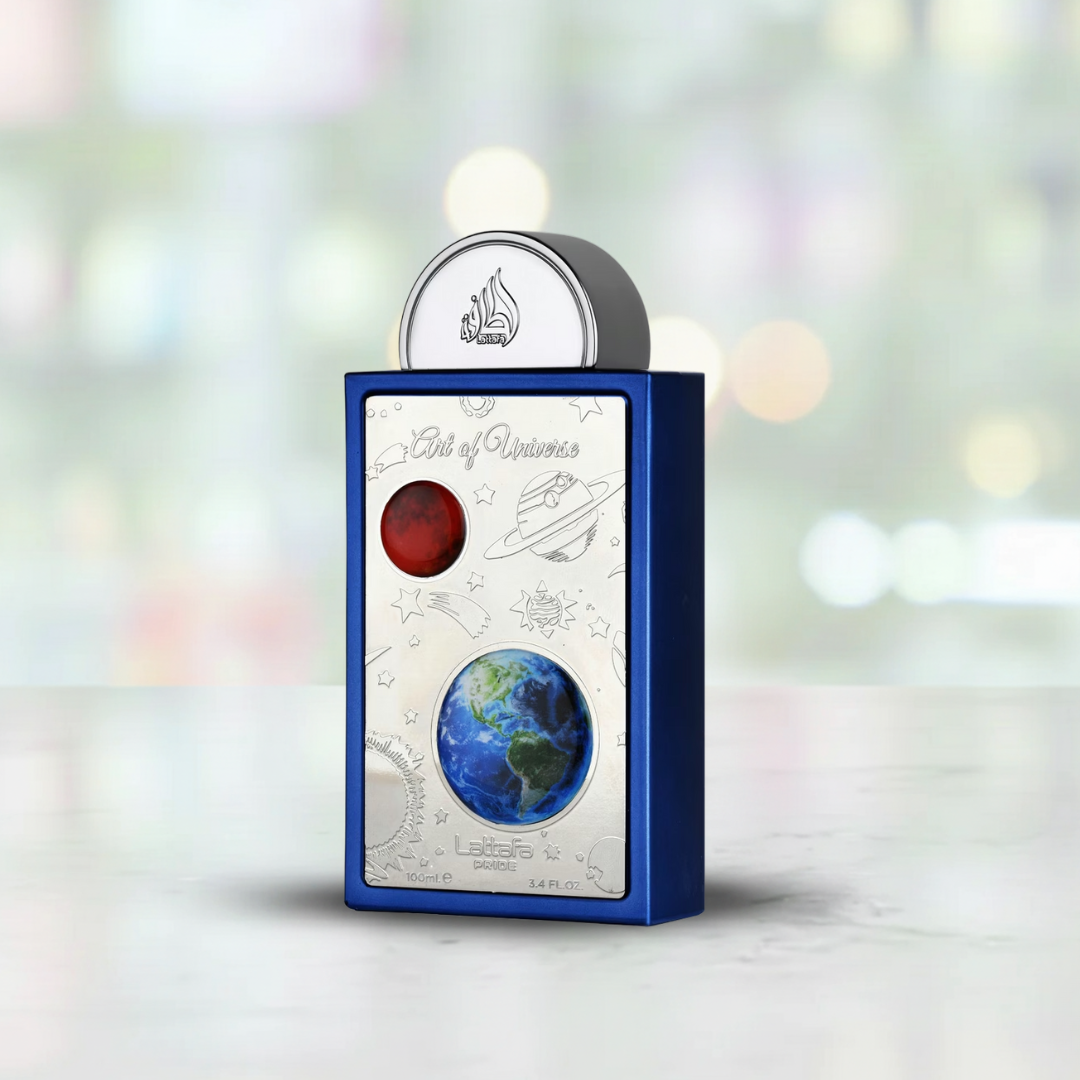 Perfume Pride Art of Universe botella fragancia cítrica aromática unisex