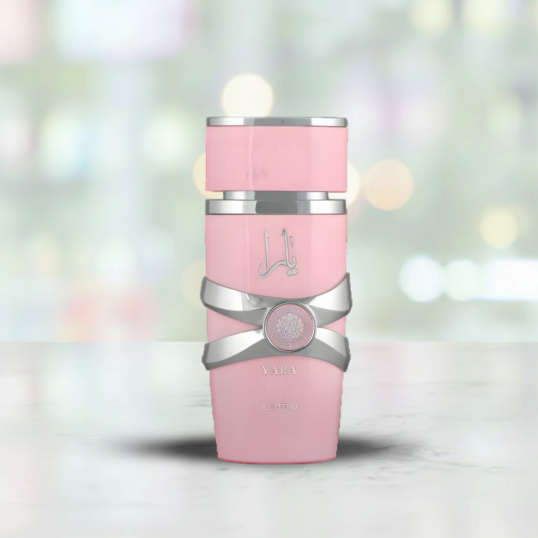 Perfume Yara de Lattafa Perfumes botella fragancia oriental vainilla para mujeres